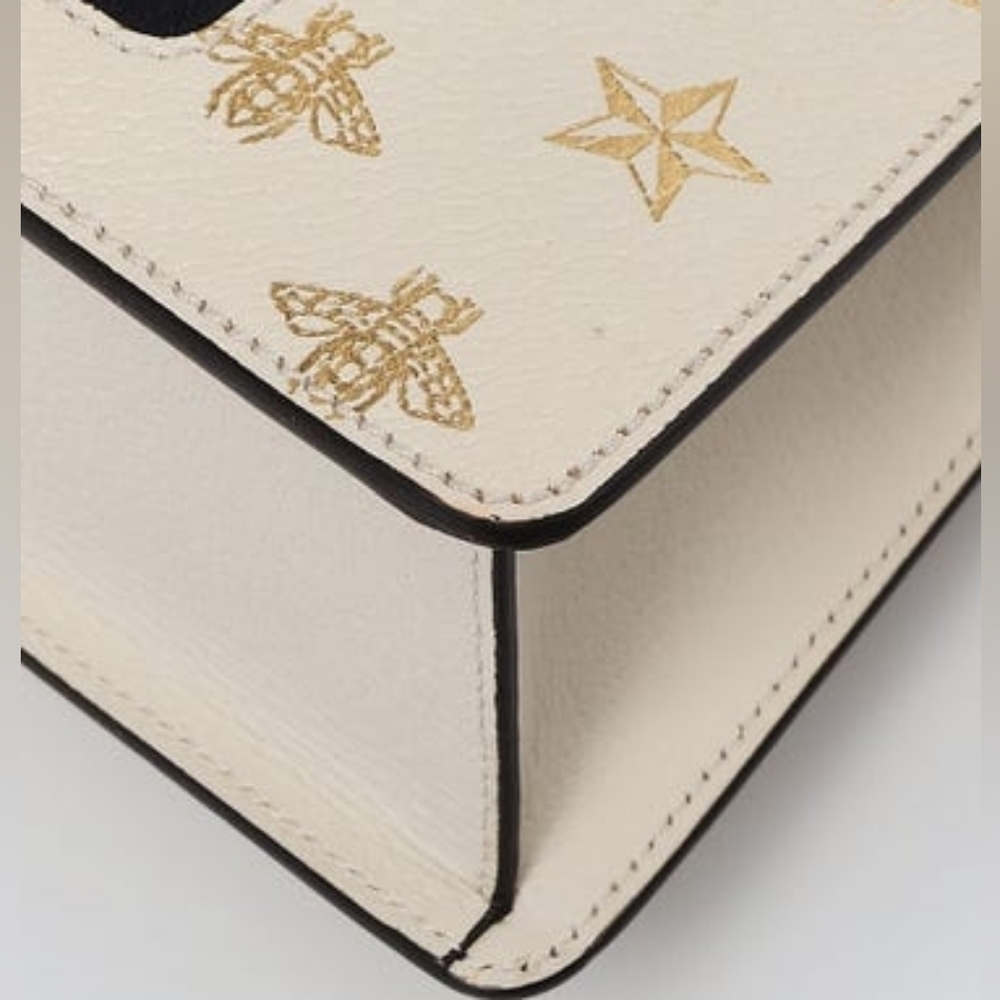 Gucci Sylvie Bee Star MiniTop Handle Bag - Picture 3 of 8